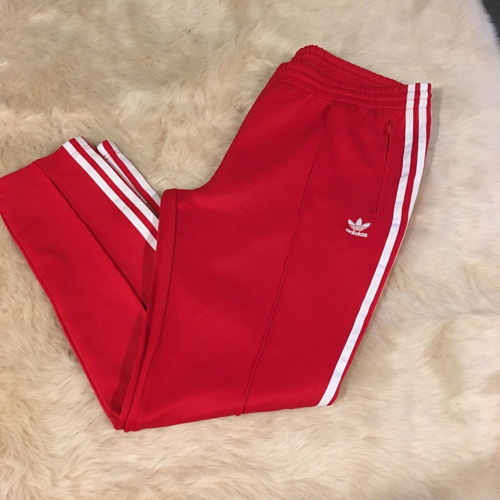 Adidas Red Originals FireBird Track Pants Size XL